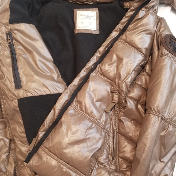 Pull&Bear Brown & Black Jacket - Picture 9 of 10